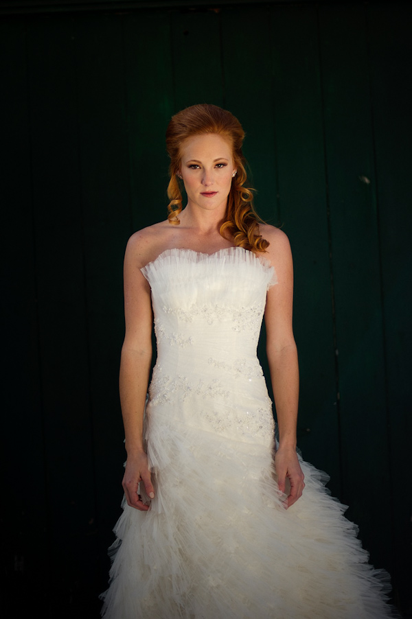dramatic portrait of bride - photo by Denver based wedding photographers Adam and Imthiaz